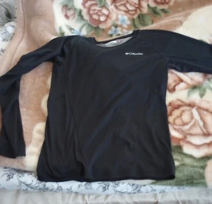 Columbia Omni Heat Base Layer Top and Bottoms Junior XL Black  - Picture 1 of 4