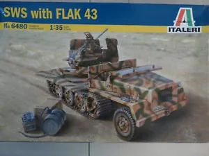 Maquette 1/35 ITALERI Ref 6480 SWS with Flak 43 - Imagen 1 de 3