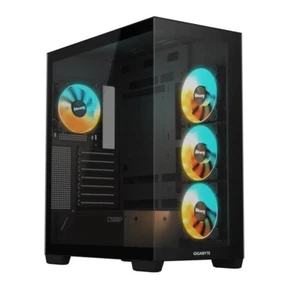 4719331555023 CASE MIDITOWER ATX W/O PSU/GB-C500P ST BLACK GIGABYTE Gigabyte - Picture 1 of 1