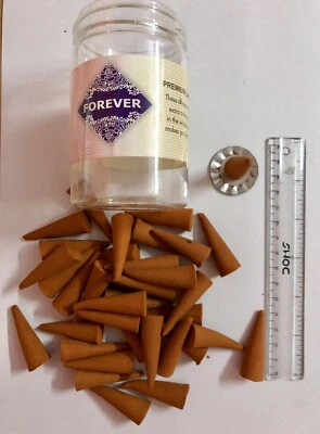 110 grammi 1,6" PREMIUM FOREVER DHOOP INCENSO CONI meditazione puja SPEDIZION... - Immagine 1 di 4