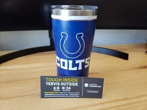 Travel Mug 20oz NFL Indianapolis Colts Tervis Stainless Blue - Picture 1 of 9