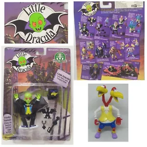 Little DRACULA e TWIN BEAKS ACTION Figure Giochi Preziosi BANDAI DREAMWORKS 1991 - Foto 1 di 9