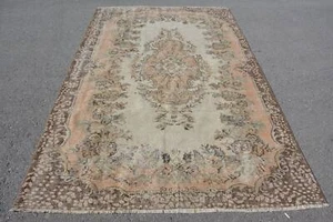 Turkish Rugs, Moroccan Rugs, Vintage Rugs, Wool Rug, 5.6x8.8 ft Large Rugs - Bild 1 von 6