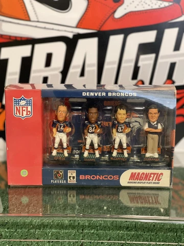 Denver Broncos NFL Mini Bobblehead Set Retro Forever Collectibles New Cover