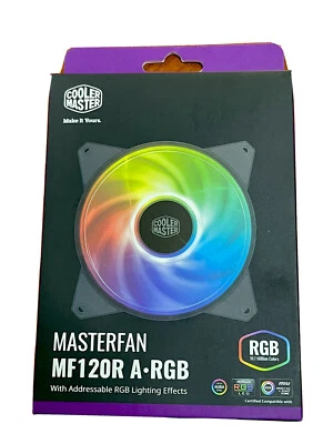 Cooler Master MasterFan MF120R ARGB PC Case Fan 12cm - Image 1 of 3