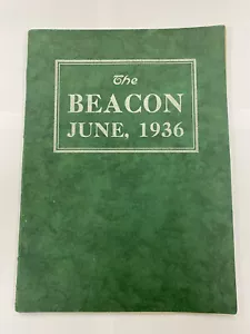 June 1936 The Beacon Newport New High School Yearbook Newport News, VA - Imagen 1 de 16