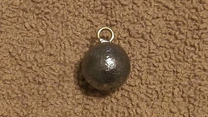 100 pz. 3/4 oz. (0,75 once) affondatori a sfera cannone, pesi, pesca, piombo - Foto 1 di 1
