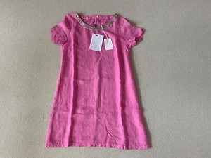 120 % lino - Leinen - Kleid - Straß - Bluse - 0039 Italy Strand - UVP 270 Neu ! - Bild 1 von 2