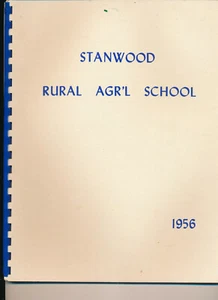 Stanwood MI Stanwood Rural Agircultural School yearbook 1956 Michigan Grades 8-K - Bild 1 von 2