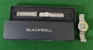 Blacklist Streetmatic Stinger Steel SM017 Wristwatch 43mm ETA Swiss Quartz - Picture 1 of 9
