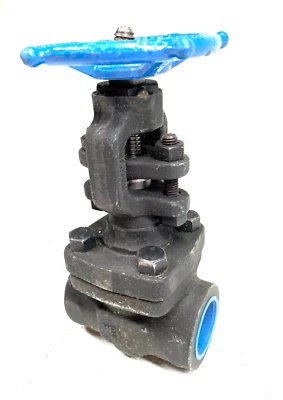 VELAN Forged Steel Gate Valve 1" Class 800 1975-psi Socket Weld Ends API Trim #8 - Image 1 of 4