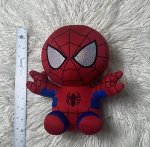 Juguete de peluche Marvel Spider-Man TY Beanie Baby 10 pulgadas - Imagen 1 de 2
