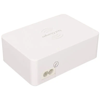 6 Port USB Charging Station 100W Wireless Fast Charging Multi Port USB Hub C SD3 - Image 1 of 4