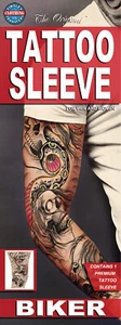 Manga de tatuaje de motociclista Tinsley Transfers, pequeña/mediana - Imagen 1 de 1