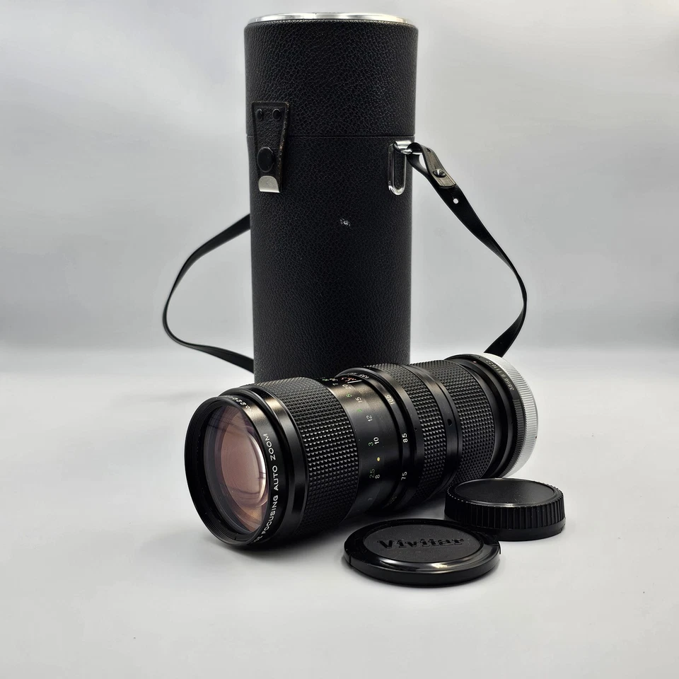 Canon FD Fit ~ Vivitar 75-205mm F3.8 Close Focuing Auto Zoom Lens VGC - Image 1 of 4