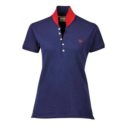 Dublin Damen Lily Cap Sleeve Polo - True Navy