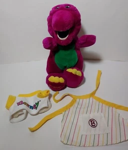 Vintage "Barney" Plush with shirt & apron Dakin 1992 - Picture 1 of 12
