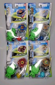 Lot Of 4 New Hasbro Beyblade Burst Rise Slingshock Starter Packs  - Picture 1 of 6