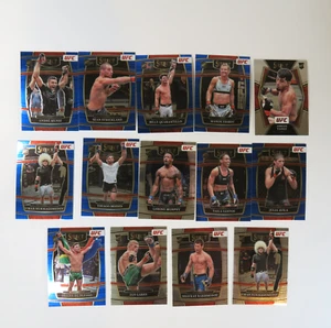 2022 Panini Select UFC Lot of 14 Rookie Cards in UltraPro Box Strickland Fiorot - Picture 1 of 2