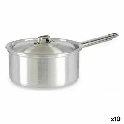 Casseruola con Coperchio Kinvara Argentato Alluminio Ø 16 cm 1,5 L 30 x 10,5  - Immagine 1 di 3