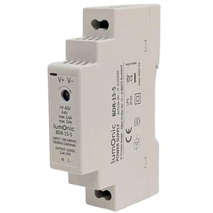 Netzteil Hutschiene BDR-15-5 5V 12W Input 100-240VAC Überlastschutz & kurzschlus - Picture 1 of 9