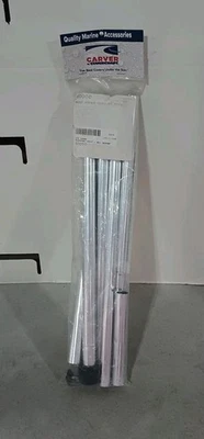 Poste de soporte de cubierta de barco ajustable tallador con broche de presión, punta y extremo de goma 60000 Foto 1 de 4