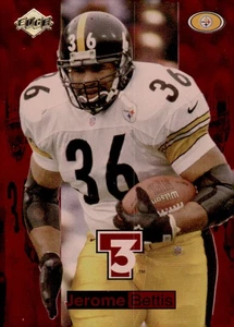 1998 Collector's Edge Supreme Season Review #22 Jerome Bettis Triple Threat (T3) - Bild 1 von 2