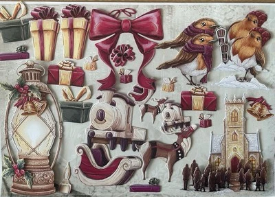 Carnation crafts wondrous tidings double Sided Die Cuts