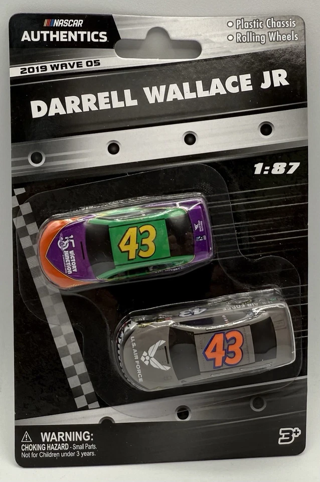 2019 Ricky Stenhouse Jr& Denny Hamlin Darrell Waltrip Tributes 1/87 Lionel Wave5