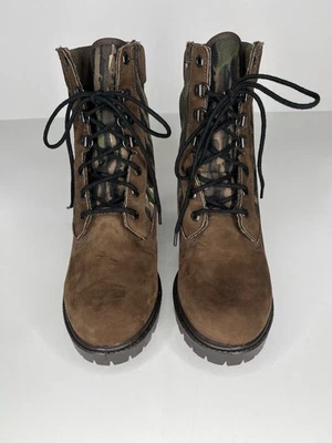 Botas Rocky Para Hombres Talla 9.5 tiro bajo trabajo caza camuflaje encaje puntera compuesta aislada Foto 1 de 4