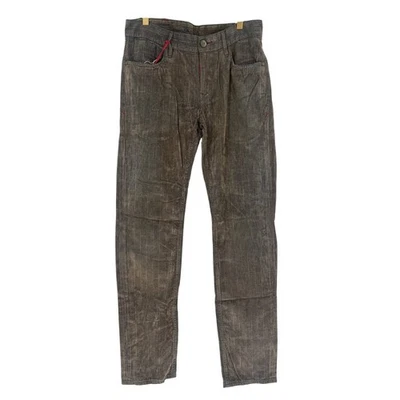 Мужские повседневные брюки Robert Graham STROUD SLIM JIM хаки велюр флокированные 32 - Изображение 1 из 4