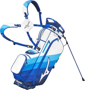NEW 2025 Mizuno 5-Way Royal Blue/White Tour Staff Stand Golf Bag - Picture 1 of 2