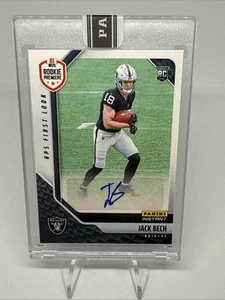 JACK BECH 2025 Panini Instant NFL Rookie Premiere RPS Auto /99 RAIDERS FIRST - Foto 1 di 4