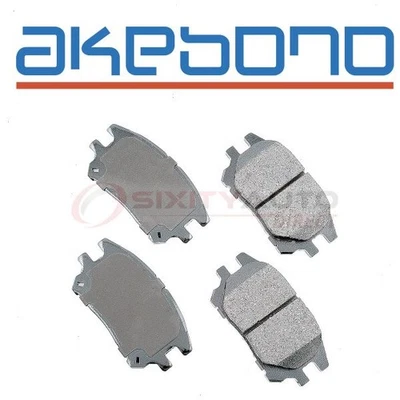 Akebono Pro-ACT ACT930 Disc Brake Pad Set for UP7833X TPC0930 RD930 PGD930M io - Imagem 1 de 4