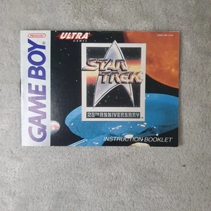 Star Trek 25th Anniversary Nintendo Gameboy nur Anleitung Booklet - Bild 1 von 3