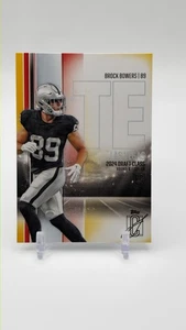 2024 Topps Signature Class BROCK BOWERS Red & Yellow Parallel #129 RC - Picture 1 of 2