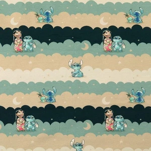 0,5m Lilo & Stitch, Jersey, Digitaldruck, Lizenzstoff 2122850001 (23,90 EUR/m) - Bild 1 von 2