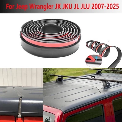 Panel de techo rígido sello de goma para Jeep Wrangler 2007-2025 JK JKU JL JLU nuevo Foto 1 de 4