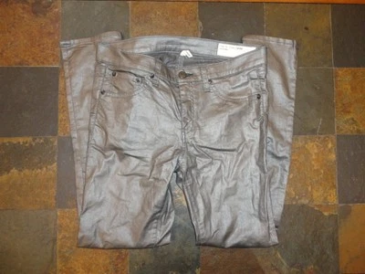 RAG & BONE Women's Sparkle Gray Zipper Capri Pants Size 29 - Image 1 of 4