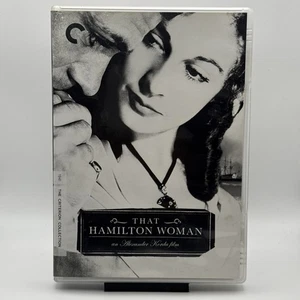 Alexander Korda’s That Hamilton Woman The Criterion Collection DVD W/ Booklet - Picture 1 of 4