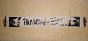 Phil Collins and his nine guys But Seriously 1990 Concert Tour Scarf - Imagen 1 de 5