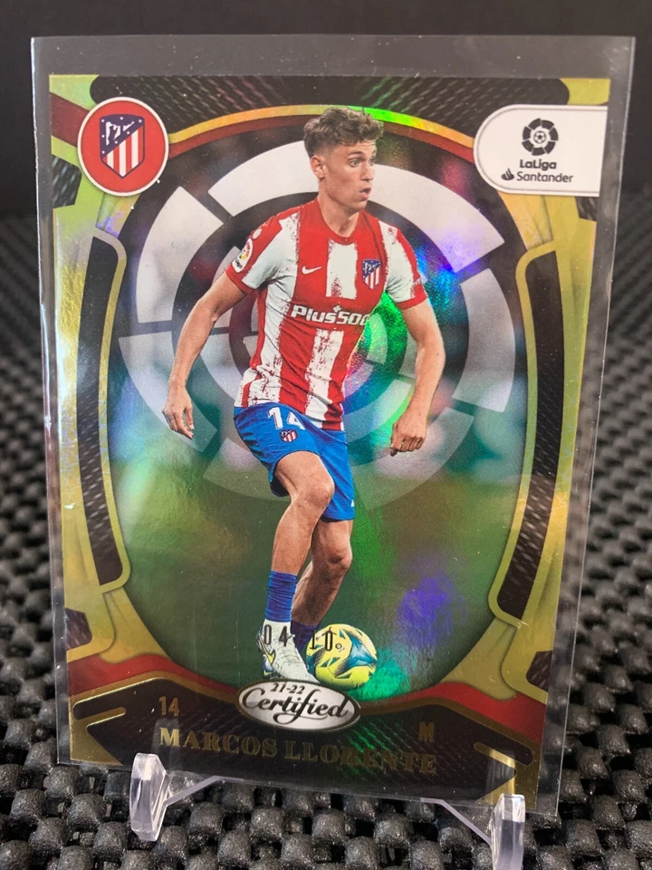 2021-22 CHRONICLES CERTIFIED GOLD MARCOS LLORENTE # 145 /10 - Image 1 of 2