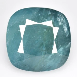 5.15 Ct & 11 mm _ NATURAL UNHEATED GRANDIDIERITE SQUARE CUSHION LOOSE GEMSTONES - Imagen 1 de 11
