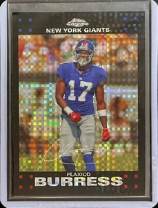 Plaxico Burress - Black XFractor - 2007 Topps Chrome Football #TC27 - Bild 1 von 1