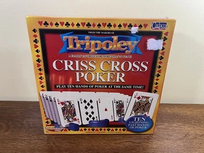 Tripoley Criss Cross Poker Cadaco 2005 Nuevo Precintado Foto 1 de 4