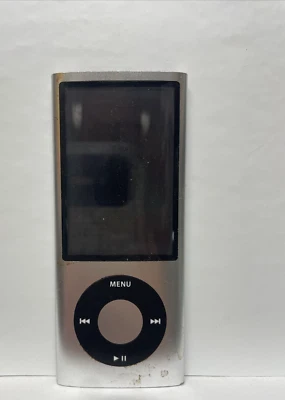Ipod Nano A1320 Plata No Probado - Imagen 1 de 4
