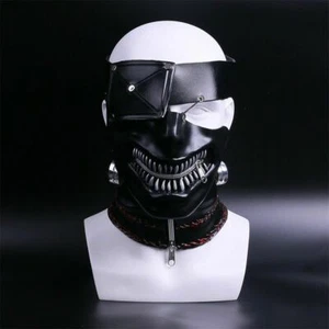 Cosplay Tokyo Ghoul Ken Kaneki Mask Full Face Halloween Party Mask Adult Props - Picture 1 of 8
