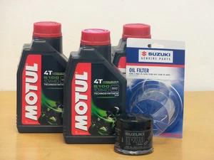 Motul oil 5100 10W40/original oil filter Suzuki VX800 year 90-97 - Picture 1 of 1