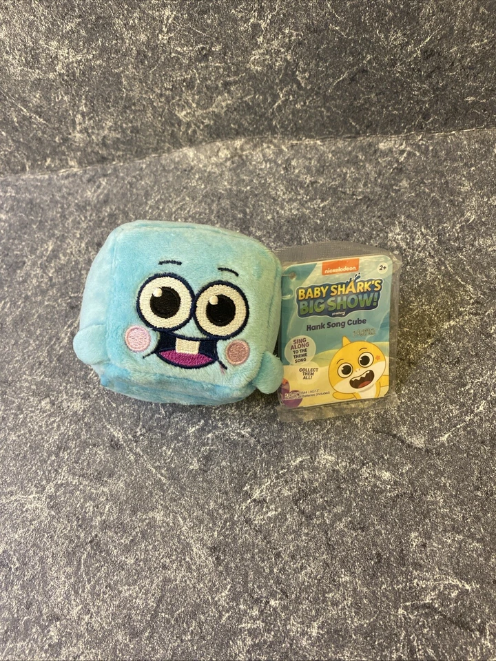 Wow Wee Pinkfong Baby Shark Plush Cube 1 Unit Color Blue And White Cutie