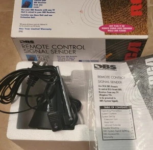 RCA Wireless Remote Control Receiver/IR Emitter Model D930 & Cable - Picture 1 of 3